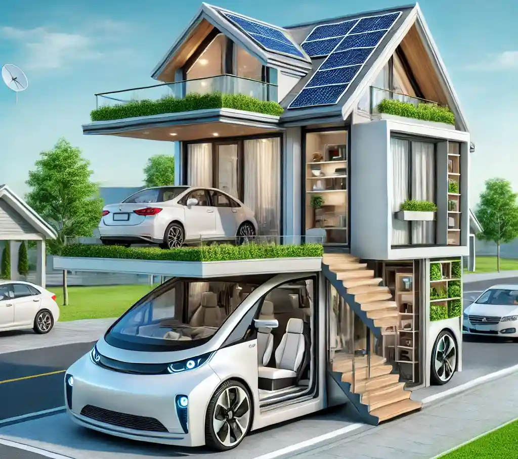 Fusion entre auto et maison